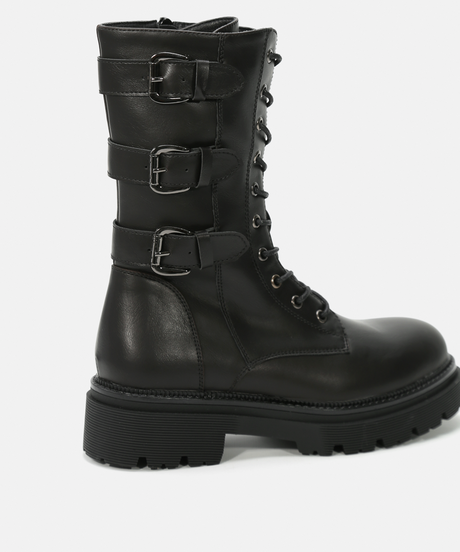 Botas biker media caña image number null